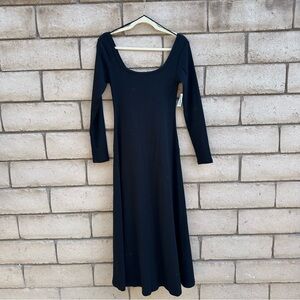 Old Navy Classic Black Long Sleeve Dress